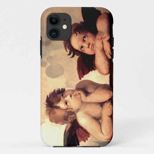Coques Case-Mate iPhone Anges Raffaelo Sanzio de Sistine Madonna (Dos)