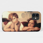 Coques Case-Mate iPhone Anges Raffaelo Sanzio de Sistine Madonna (Dos (Horizontal))