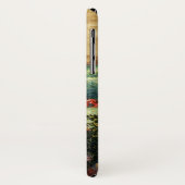 Coques Case-Mate iPhone Anges Rassembler Fleurs, Ciel Paysage Monogramme (Dos/Gauche)