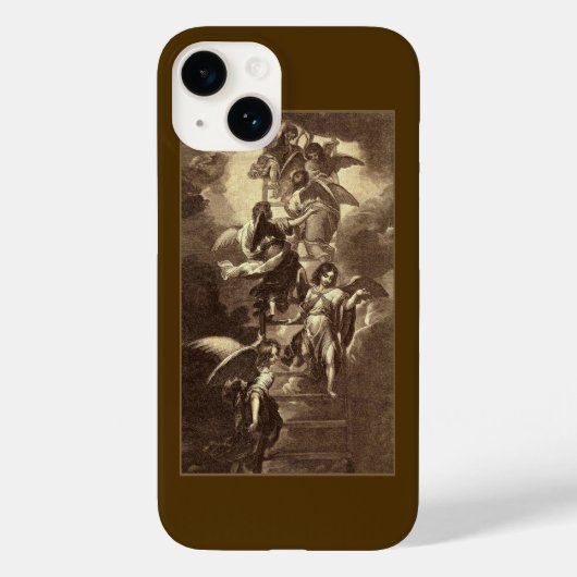 Coques Case-Mate iPhone Anges Sur Une Échelle Céleste (Verso)