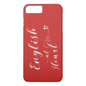 Coques Case-Mate iPhone Anglais Au Coeur Du Téléphone Mobile (Dos)