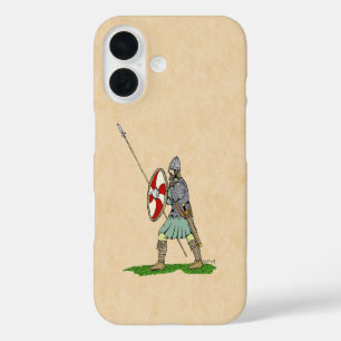 Coques iPhone 16 Anglais médiéval/Saxon Guerrier Coque-Mate iPhone 