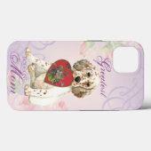 Coques Case-Mate iPhone Anglais Setter Heart Maman (Verso (horizontal))