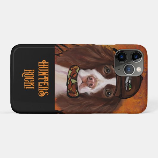 Coques Case-Mate iPhone Anglais Springer Spaniel (Dos (Horizontal))
