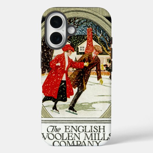 Coques Case-Mate iPhone Anglais Woolen Mills (Verso)
