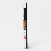 Coques Case-Mate iPhone Angle de sensibilisation "Ruban rose" (Dos/Gauche)