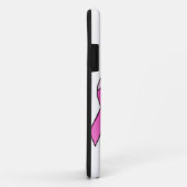 Coques Case-Mate iPhone Angle de sensibilisation "Ruban rose" (Dos/Droite)