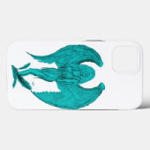 Coques Case-Mate iPhone Angle, Dessin crayon (Verso (horizontal))