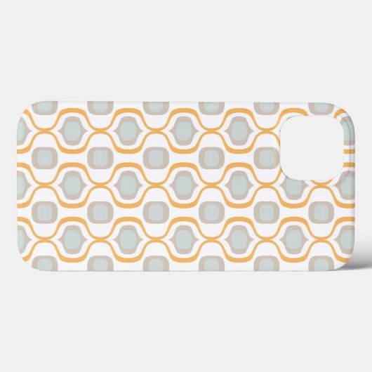 Coques Case-Mate iPhone Angles rustiques : Nuances géométriques des fermes (Verso (horizontal))