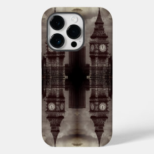 Coque Pour iPhone 14 Pro Angleterre vintage Londres tour du bureau de poste