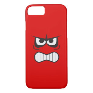 Etui iPhone Case-Mate Angry Face drôle