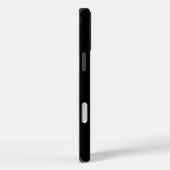 Coques Case-Mate iPhone Anguille Ruban Bleu Black 4 Luxe iPhone 16 Plus (Verso / Droite)