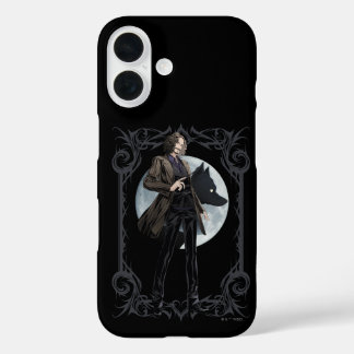 Coques iPhone 16 Animagus noir Anime Sirius