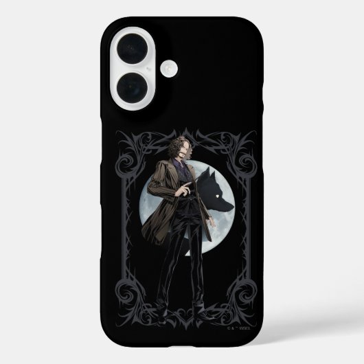 Coques Case-Mate iPhone Animagus noir Anime Sirius (Verso)
