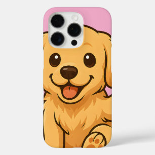 Coques iPhone 16 Pro Animal Golden Retriever Téléphone Case Mignonne To
