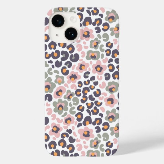 Coques Case-Mate iPhone Animalier avec Fleurs (Verso)