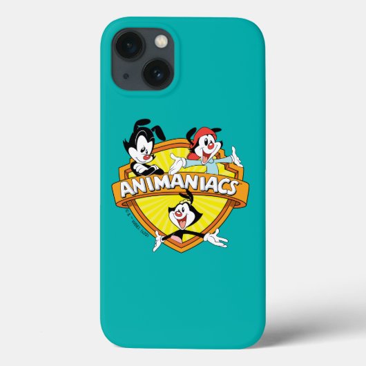 Coques Case-Mate iPhone Animaniacs | Warner Brothers & Sister WB Shield (Verso)
