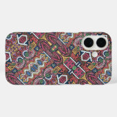 Coques Case-Mate iPhone Animated-Modern Geometric Pattern (Verso (horizontal))