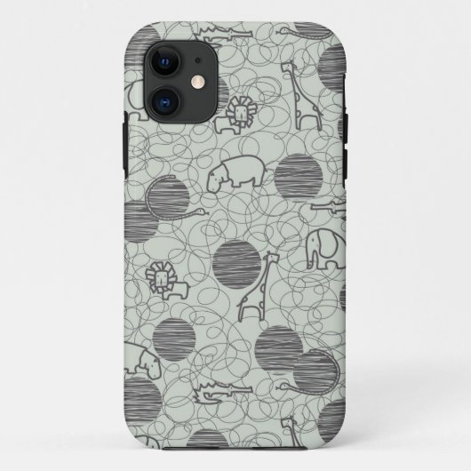 Coques Case-Mate iPhone animaux 1 de safari (Dos)