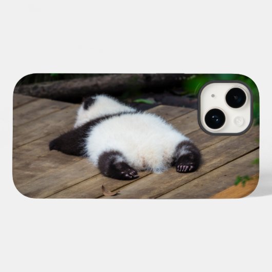 Coques Case-Mate iPhone Animaux de bébés cutest | Bébé Géant Panda Dormir (Verso (horizontal))