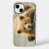 Coques Case-Mate iPhone Animaux de bébés cutest | Cub d'ours Brown côtier (Verso)