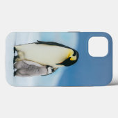Coques Case-Mate iPhone Animaux de bébés cutest | Empereur Penguin Chick (Verso (horizontal))