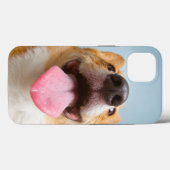 Coques Case-Mate iPhone Animaux de bébés cutest | Langue de Corgi (Verso (horizontal))