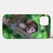Coques Case-Mate iPhone Animaux de bébés cutest | Singe bébé (Verso (horizontal))
