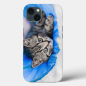 Coques Case-Mate iPhone Animaux de bébés cutest | Tunnel Tabby Kitten en J (Verso)
