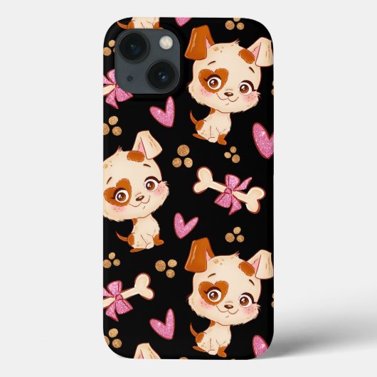 Coques Case-Mate iPhone Animaux de compagnie motifs mignonne Amoureux chio (Verso)