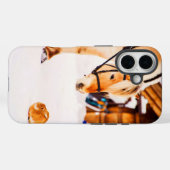 Coques Case-Mate iPhone Animaux de ferme lapin de cheval (Verso (horizontal))