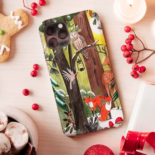 Coques Case-Mate iPhone Animaux de la forêt mignons illustrés