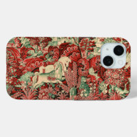 ANIMAUX D'IMAGINAIRE, CHEVAUX, BOIS Rouge Vert Flo