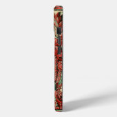 Coques Case-Mate iPhone ANIMAUX D'IMAGINAIRE, CHEVAUX, BOIS Rouge Vert Flo (Verso / Gauche)