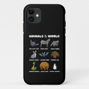 Case-Mate iPhone Case Animaux Du Monde Cadeau Drôle Animaux Rares Mèmes