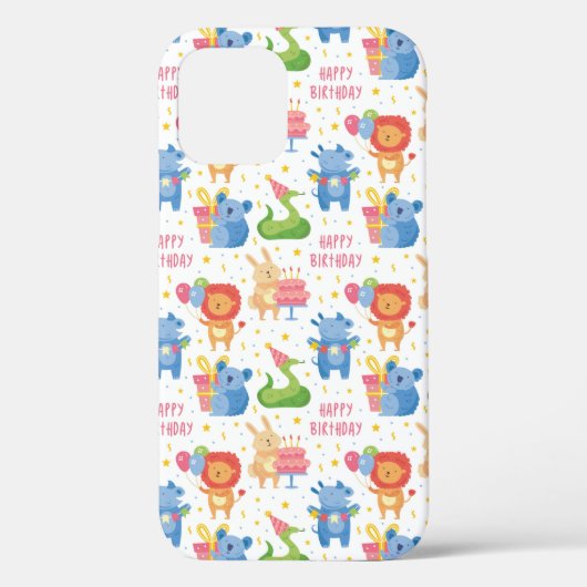 Coques Case-Mate iPhone Animaux Félicitations à l'Anniversaire de enfant (Verso)