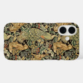 COQUES Case-Mate iPhone ANIMAUX FORESTIERS, FOX, PEACOCK, LIT EN FLORAL VE (Verso (horizontal))