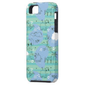 Coques Case-Mate iPhone Animaux mignons jouant avec de l'eau 3 (Dos gauche)