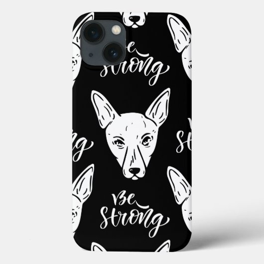 Coques Case-Mate iPhone Animaux motifs Chiens forts Adieu (Verso)