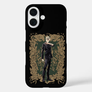 Coques iPhone 16 Anime Draco Malfoy Cadre Orné