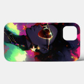Coques Case-Mate iPhone Anime Girl African American Art (Verso (horizontal))