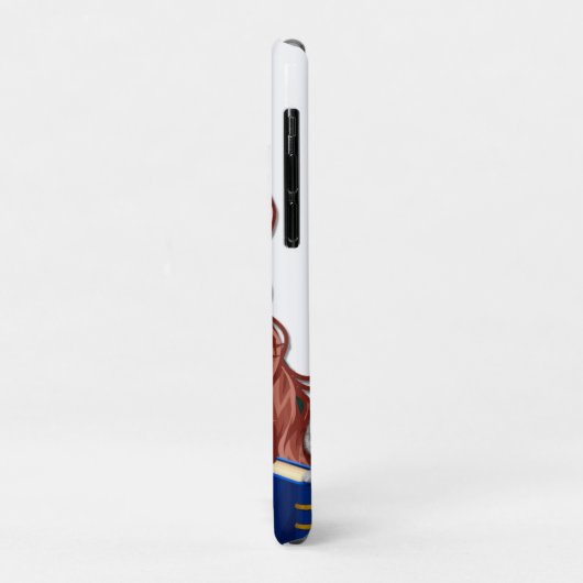 Coques Case-Mate iPhone Anime Girl School Fournitures Plaque (Dos/Gauche)