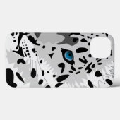 Coques Case-Mate iPhone Animé léopard des neiges (Verso (horizontal))