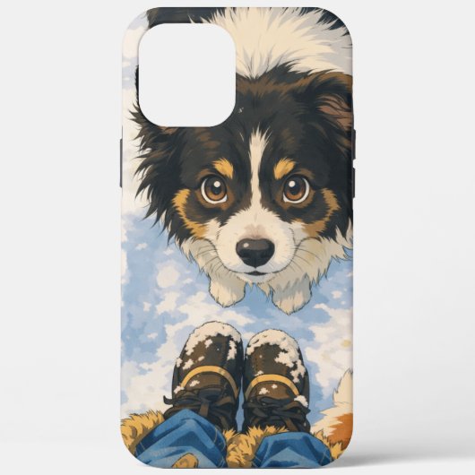 Coques Case-Mate iPhone Anime Playful Dog Phone Case Galaxy & IPhone (Verso)