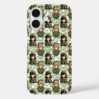 Anime Soldier Girls Design Motif
