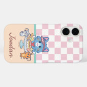 Coques Case-Mate iPhone Anime Tom, Jerry et Tuffy Dessert Parlor (Verso (horizontal))