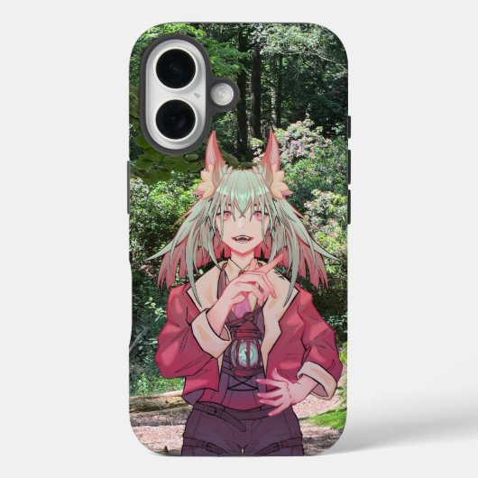 Coques Case-Mate iPhone Anime v Tuber, Voler, Forrest picture (Verso)