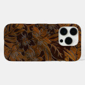 Coques Case-Mate iPhone Anini Beach Faux Wood Hawaiian Elm (Verso (horizontal))