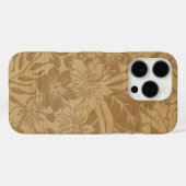 Coques Case-Mate iPhone Anini Beach Faux Wood Hawaiian Maple (Verso (horizontal))