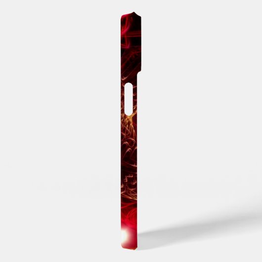 Coques Case-Mate iPhone Ankh Energy Red+Or Monogramme personnalisé (Verso / Droite)